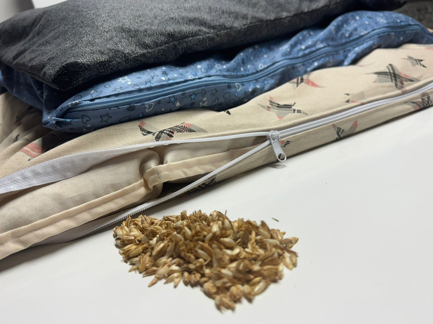 Dinkelspelzkissen für Pferde – Wärmekissen gegen Verspannungen