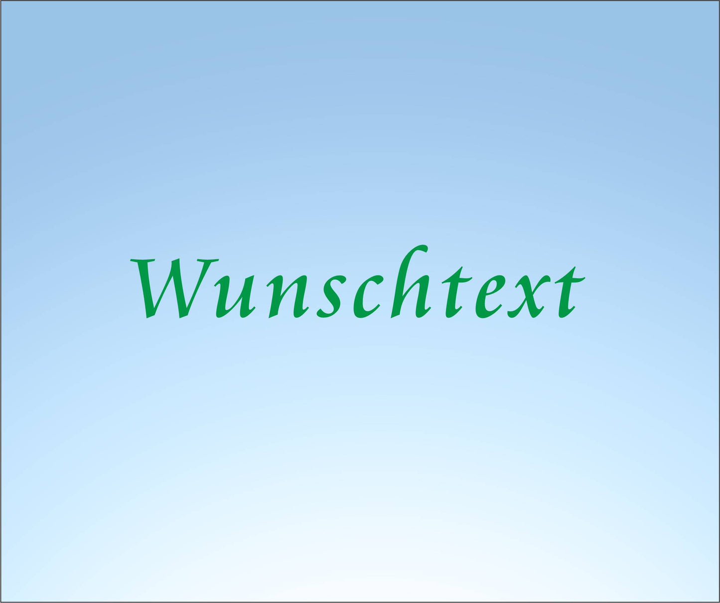 Futtertonnen Aufkleber Wunschtext