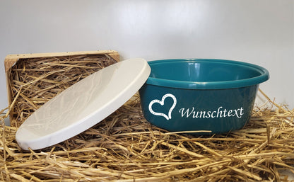 Leckerlischüssel 2l personalisierbar mit Deckel