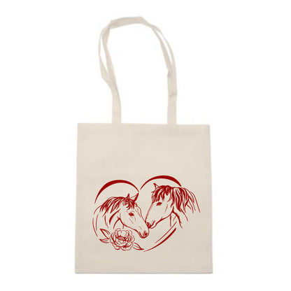 Beutel Pferde Herz FT003