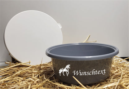 Futterschüssel 6l personalisierbar mit Deckel
