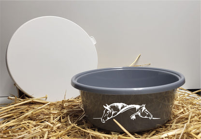 Futterschüssel 6l personalisierbar mit Deckel