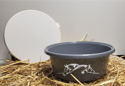 Futterschüssel 6l personalisierbar mit Deckel