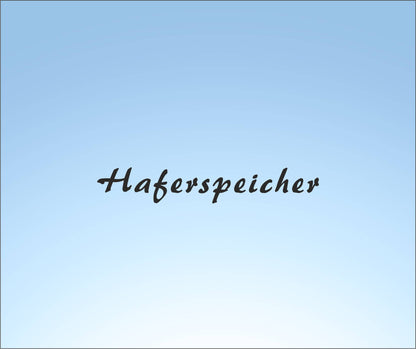 Futtertonnen Aufkleber