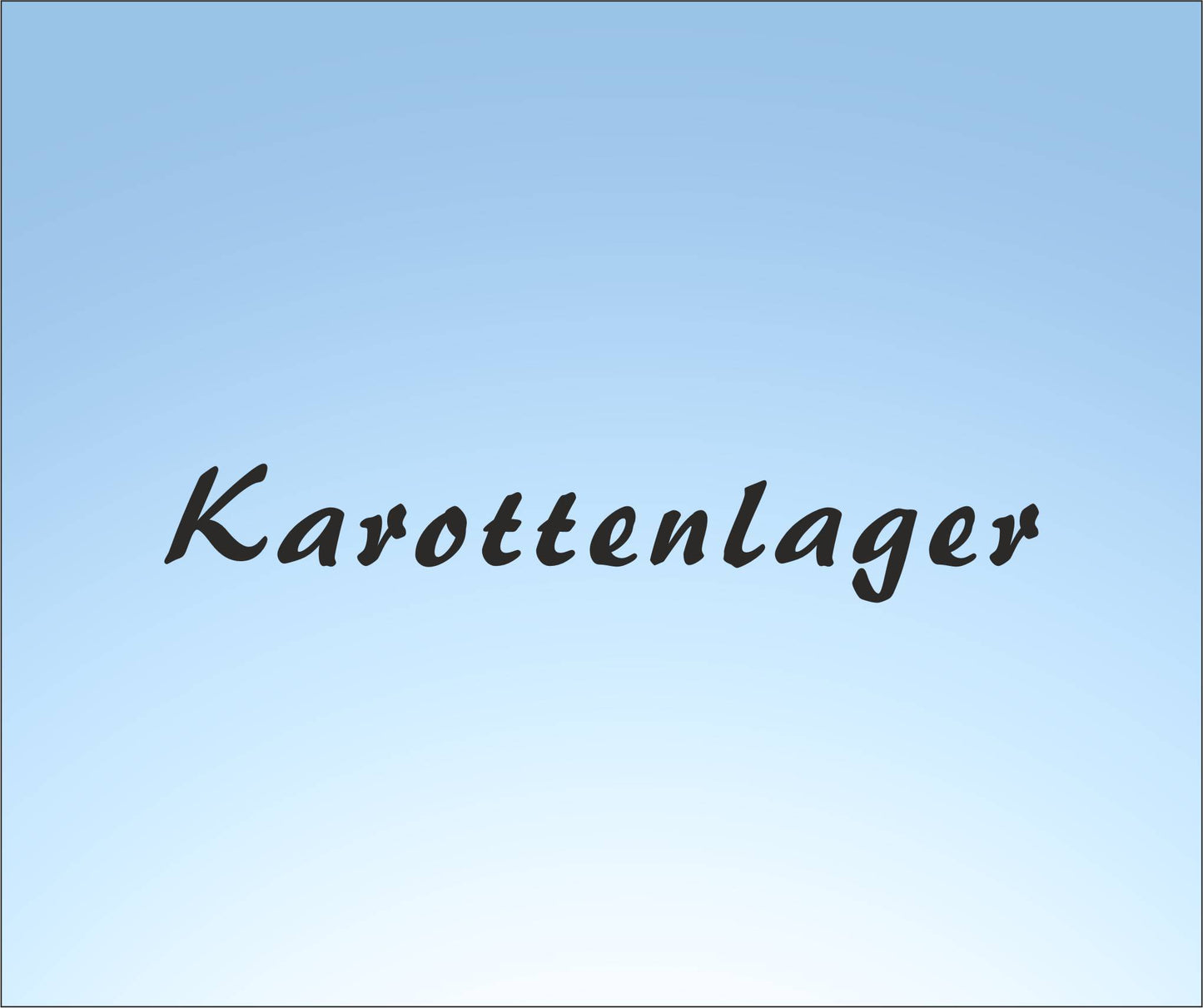 Futtertonnen Aufkleber