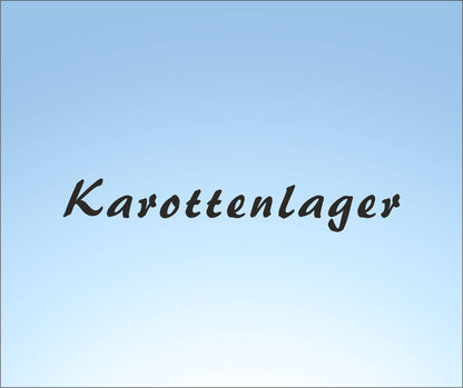 Futtertonnen Aufkleber