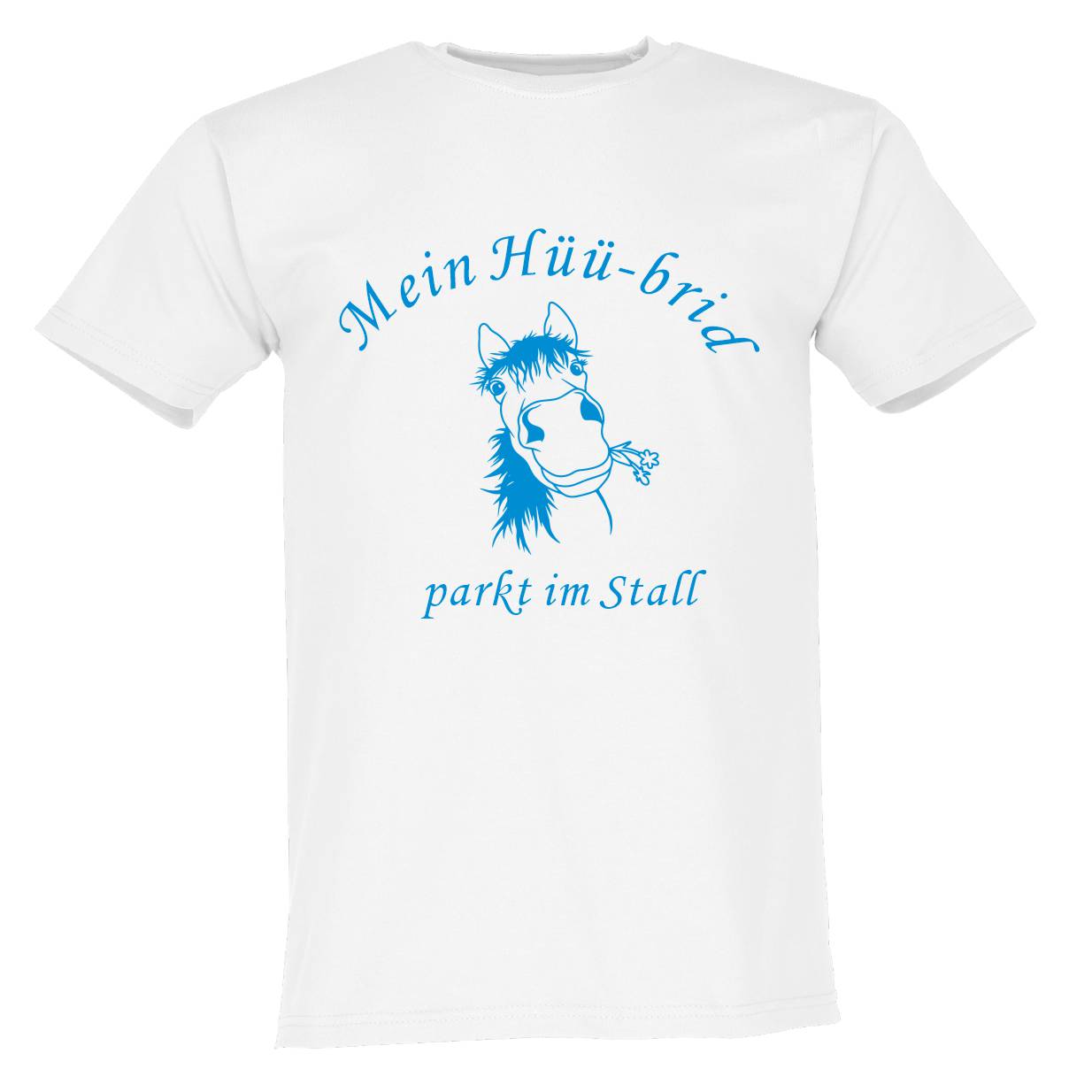T-Shirt Hüü-brid parkt im Stall