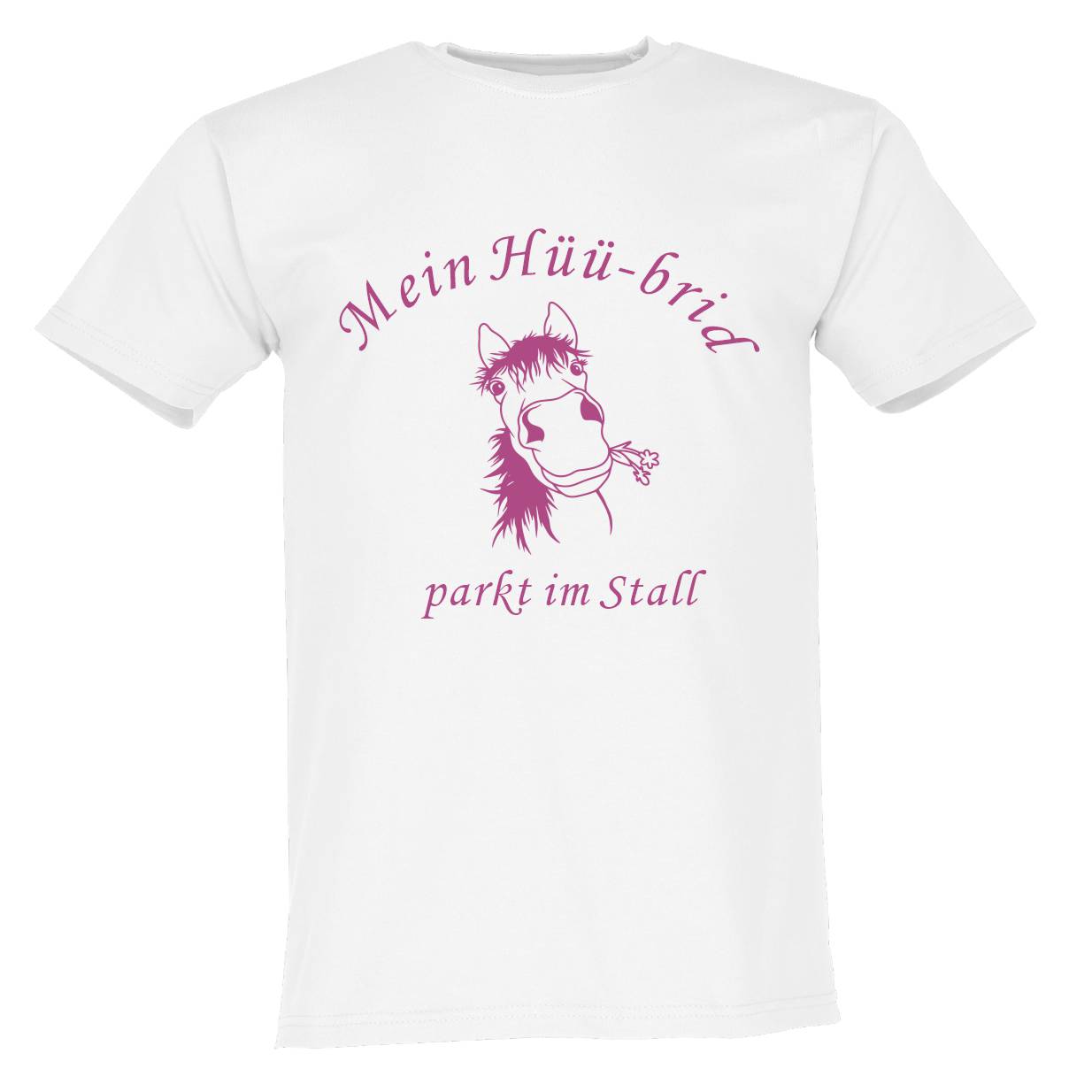 T-Shirt Hüü-brid parkt im Stall