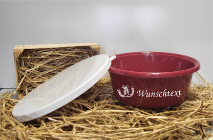 Leckerlischüssel 2l personalisierbar mit Deckel