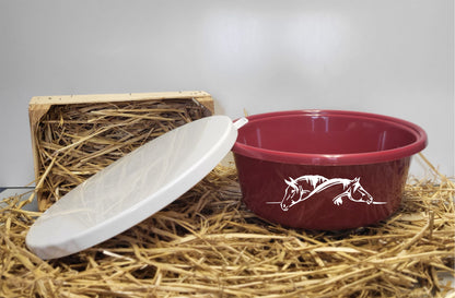 Futterschüssel 6l personalisierbar mit Deckel