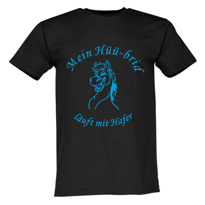 T-Shirt Hüü-brid läuft mit Hafer