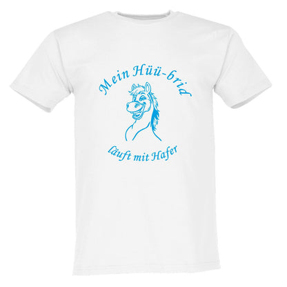 T-Shirt Hüü-brid läuft mit Hafer