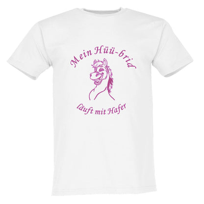 T-Shirt Hüü-brid läuft mit Hafer