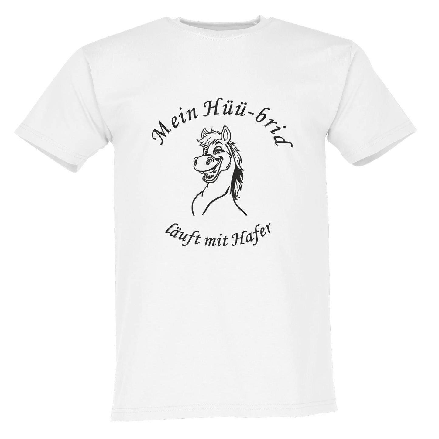 T-Shirt Hüü-brid läuft mit Hafer