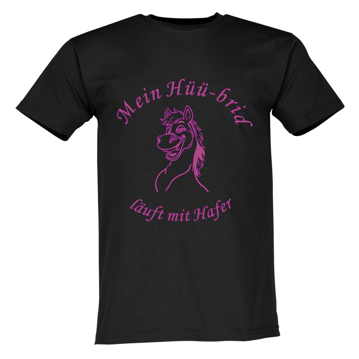 T-Shirt Hüü-brid läuft mit Hafer