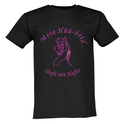 T-Shirt Hüü-brid läuft mit Hafer
