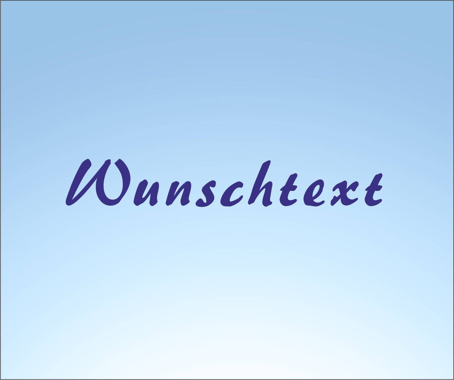 Futtertonnen Aufkleber Wunschtext