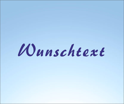 Futtertonnen Aufkleber Wunschtext