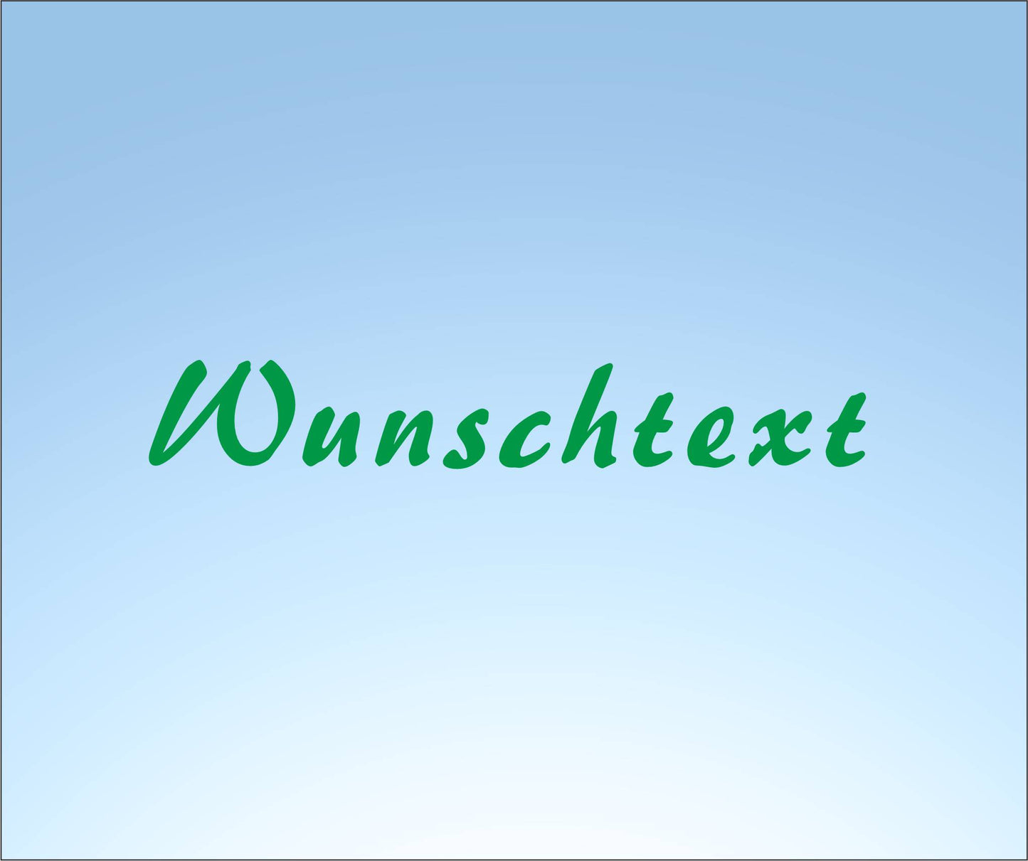 Futtertonnen Aufkleber Wunschtext