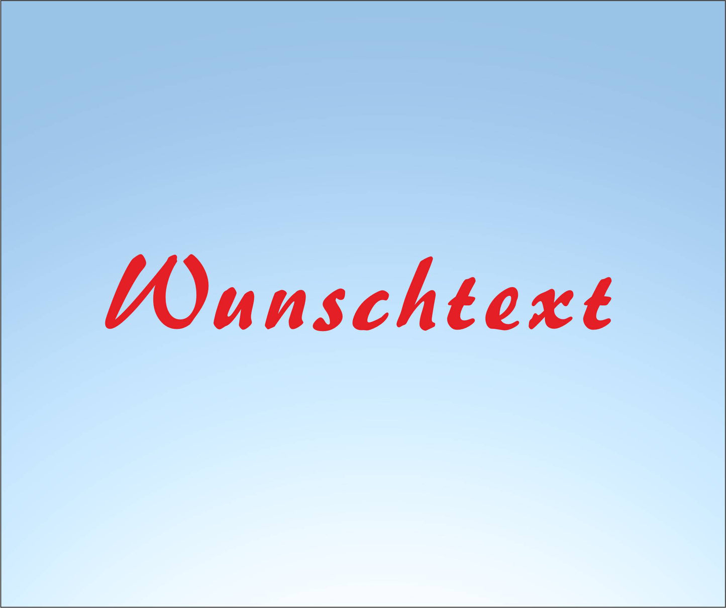 Futtertonnen Aufkleber Wunschtext