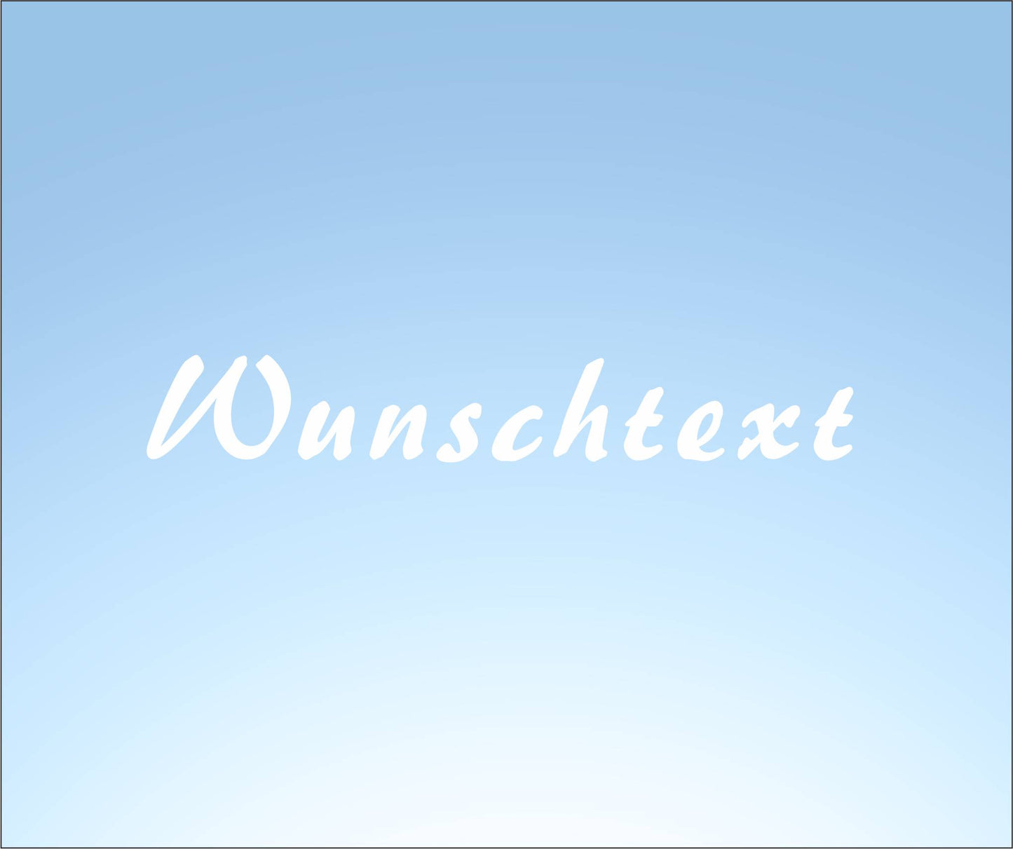 Futtertonnen Aufkleber Wunschtext