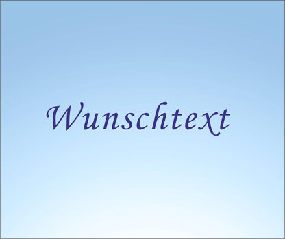 Futtertonnen Aufkleber Wunschtext