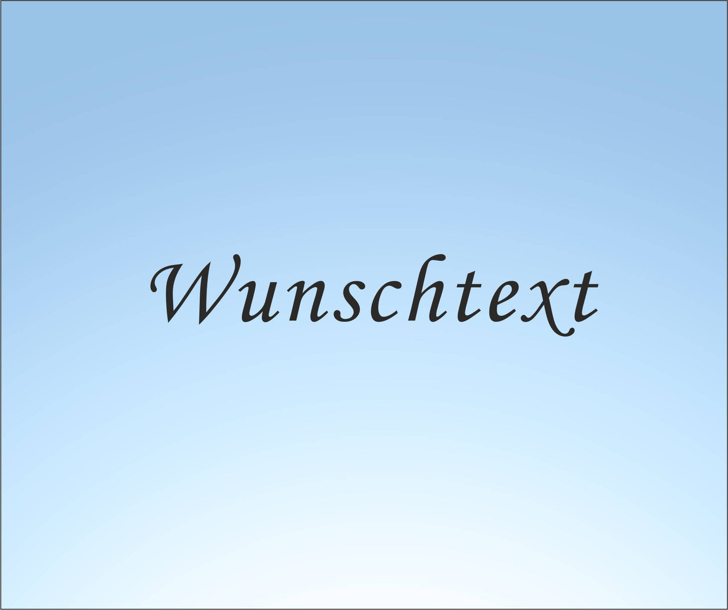 Futtertonnen Aufkleber Wunschtext