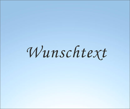 Futtertonnen Aufkleber Wunschtext