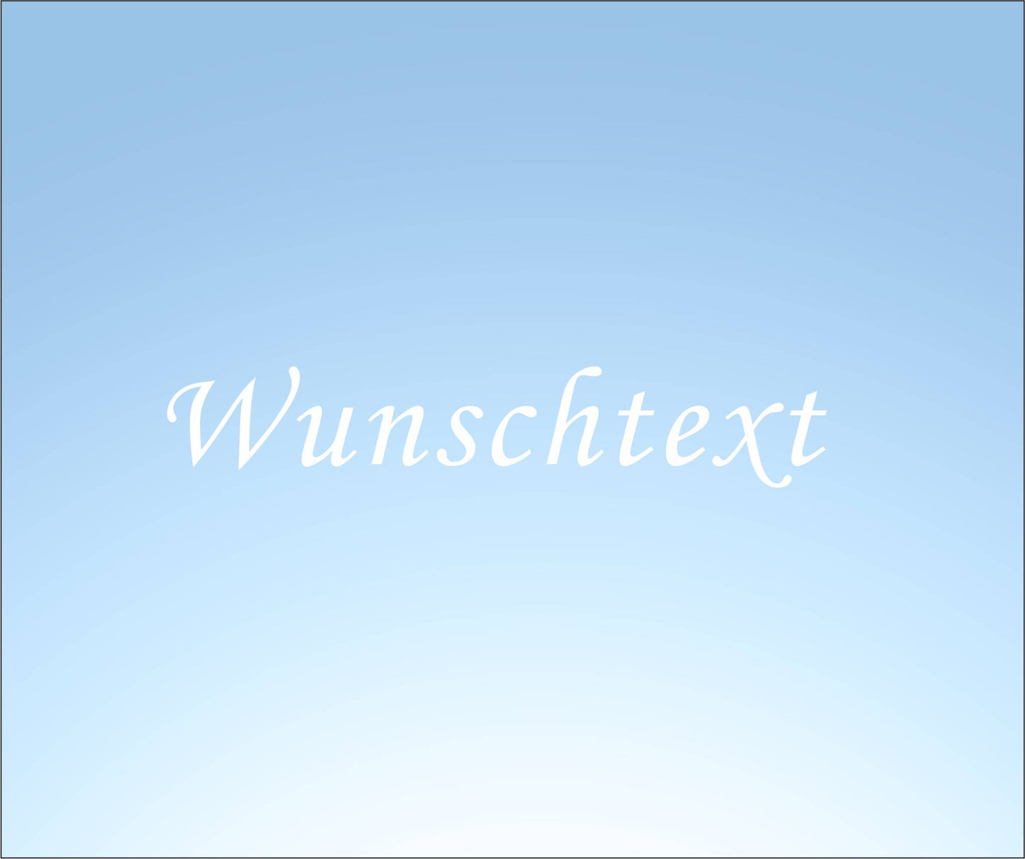 Futtertonnen Aufkleber Wunschtext