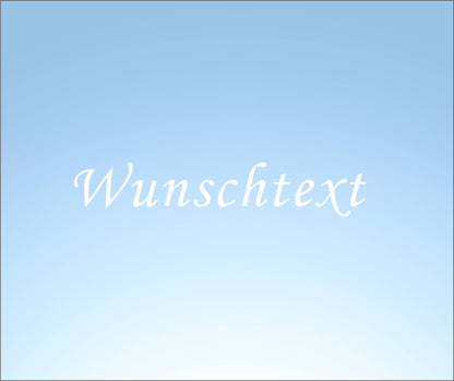 Futtertonnen Aufkleber Wunschtext