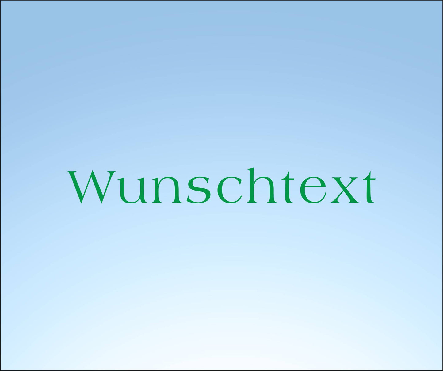 Futtertonnen Aufkleber Wunschtext