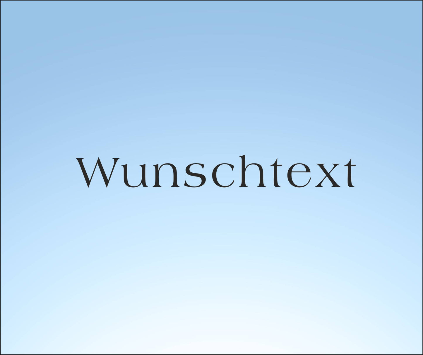 Futtertonnen Aufkleber Wunschtext