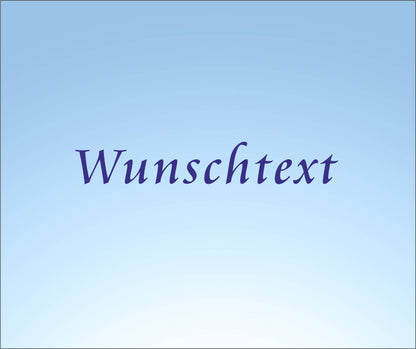 Futtertonnen Aufkleber Wunschtext