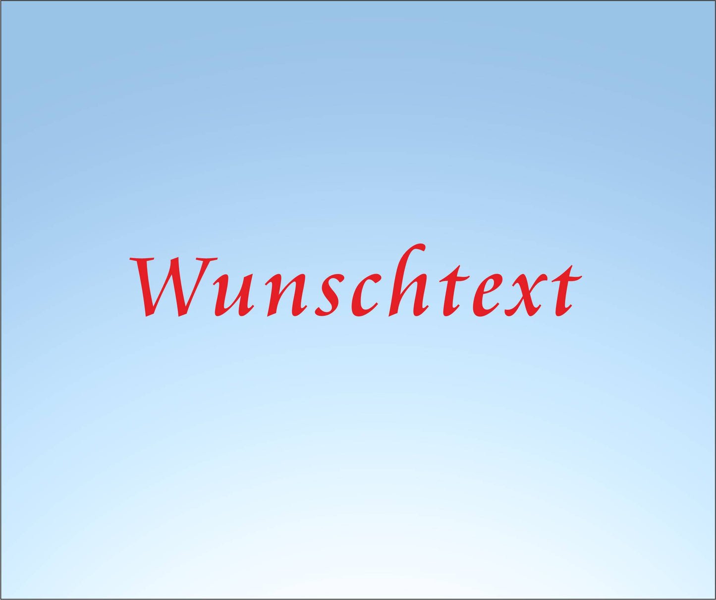 Futtertonnen Aufkleber Wunschtext