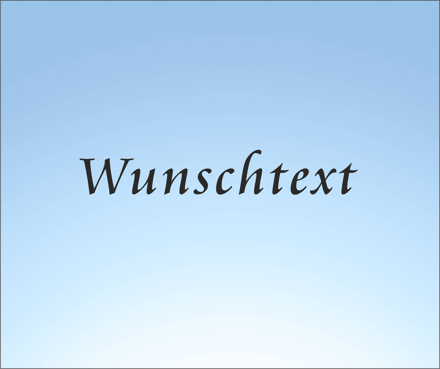 Futtertonnen Aufkleber Wunschtext