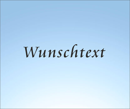 Futtertonnen Aufkleber Wunschtext