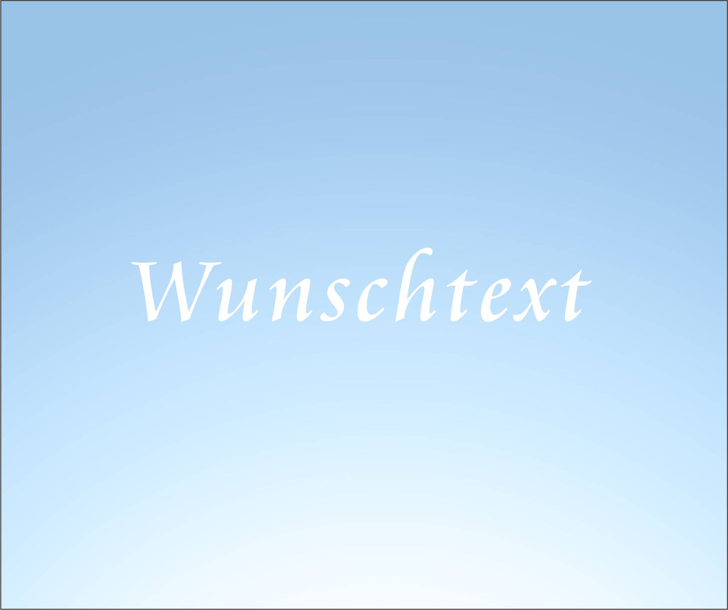 Futtertonnen Aufkleber Wunschtext