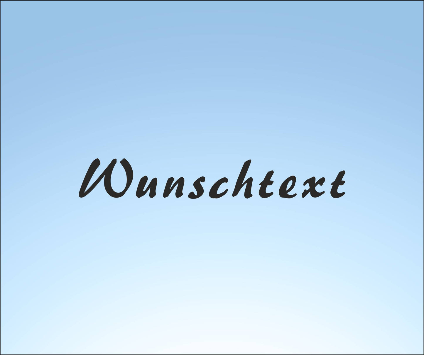 Futtertonnen Aufkleber Wunschtext