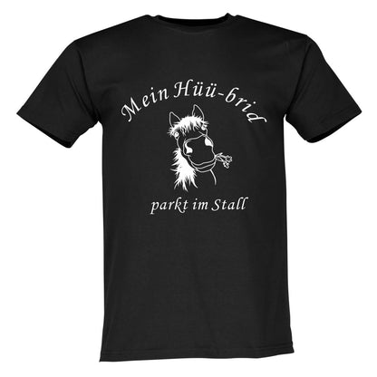 T-Shirt Hüü-brid parkt im Stall
