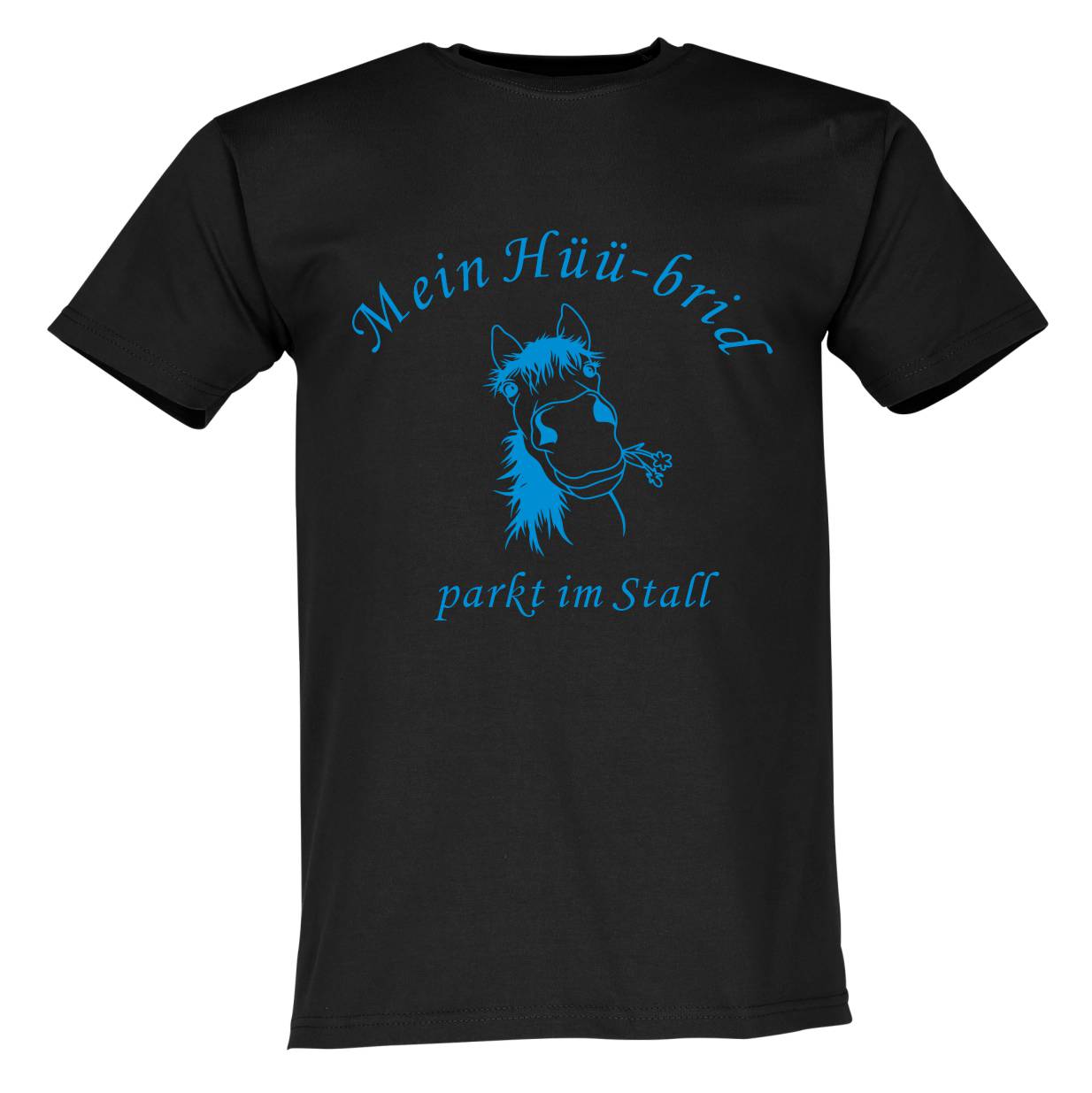 T-Shirt Hüü-brid parkt im Stall