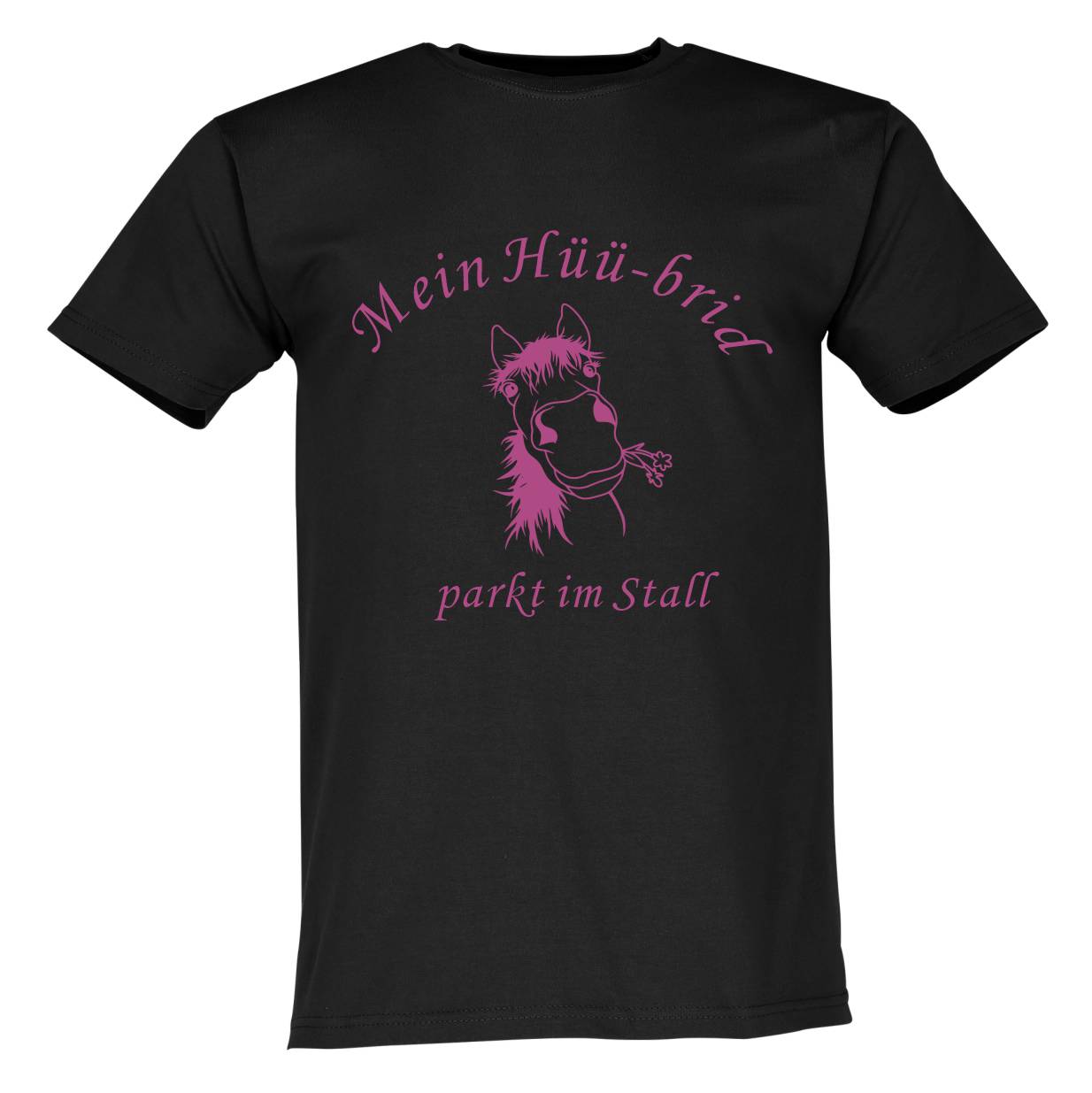 T-Shirt Hüü-brid parkt im Stall