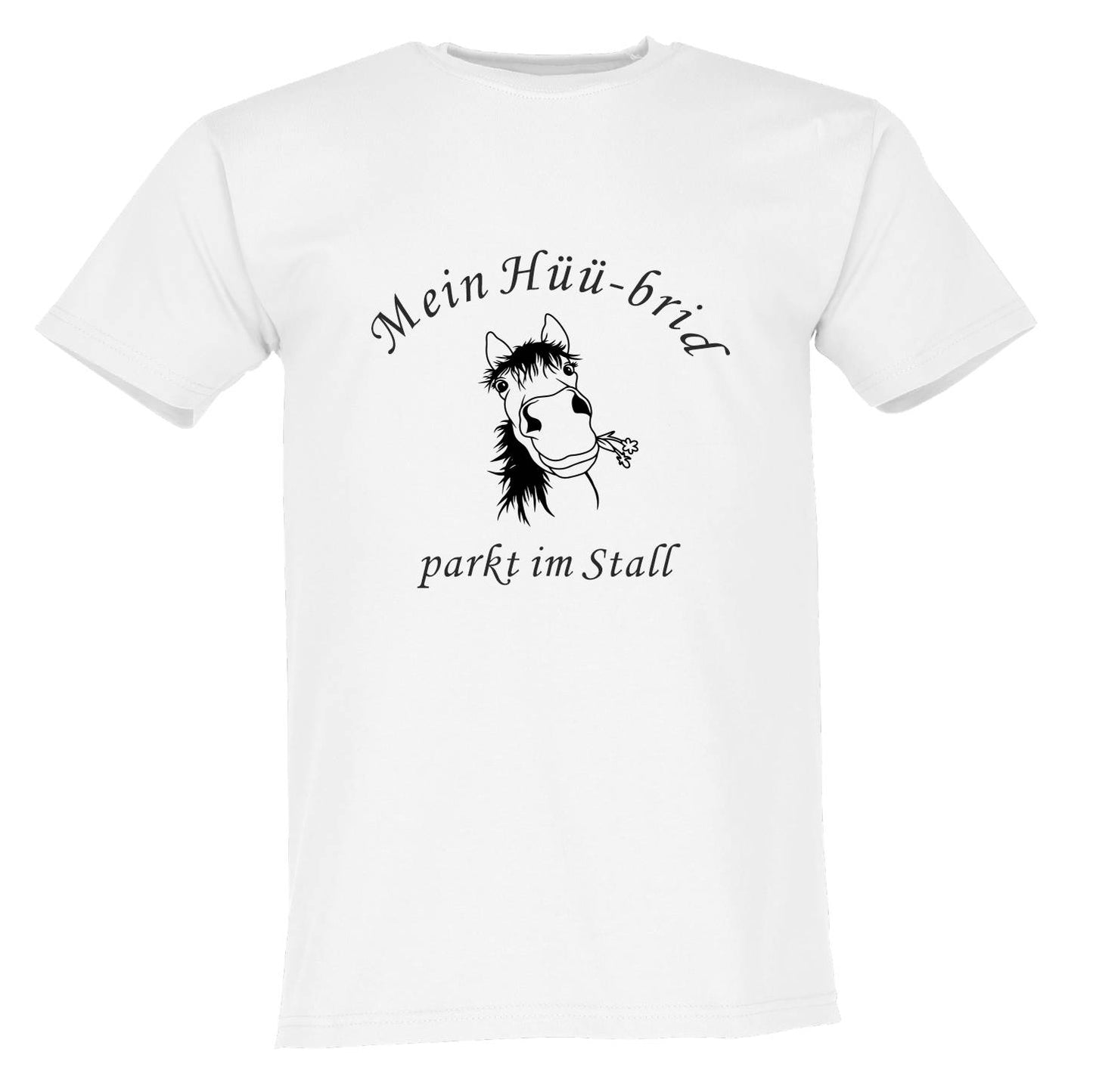 T-Shirt Hüü-brid parkt im Stall