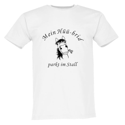 T-Shirt Hüü-brid parkt im Stall